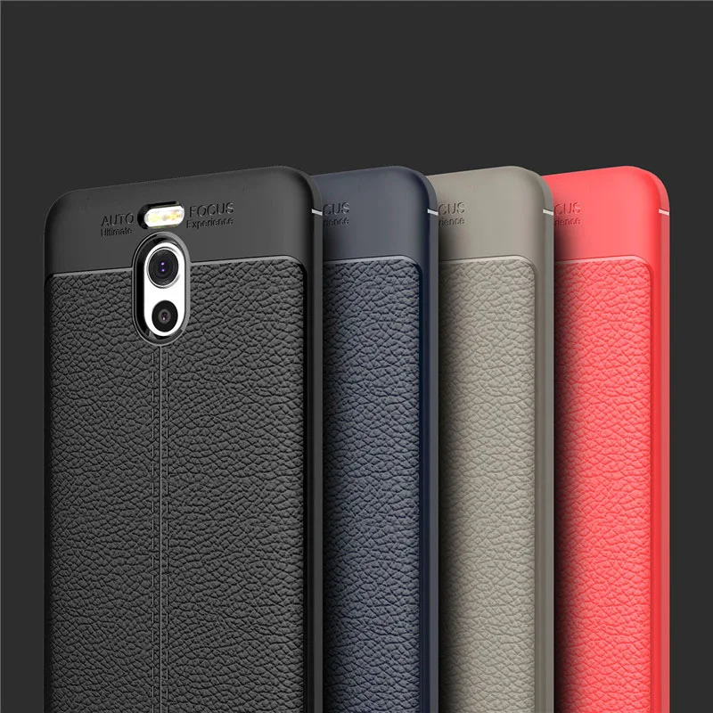 For Meizu M6 Note Case Carbon Fiber Texture Soft Silicone for Phone Back Cover Funda Coque |