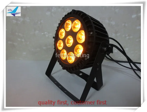 8 шт. IP65 9*15 Вт мини led par can RGBWA 5в1 шайба настенная диско Свадебная наружная|par led|led
