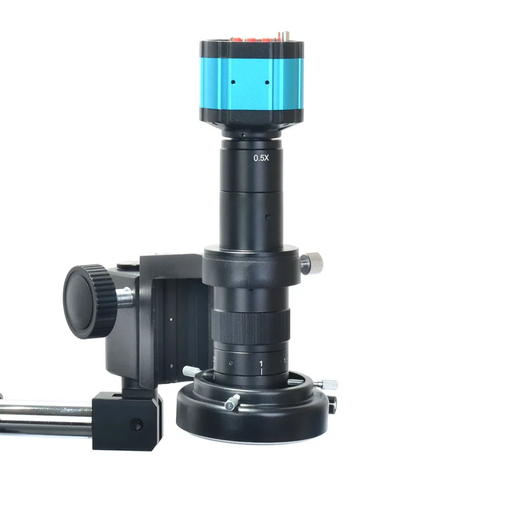 2.0MP VGA AV промышленный цифровой микроскоп с камерой + 180X Zoon C MOUNT объектив большая