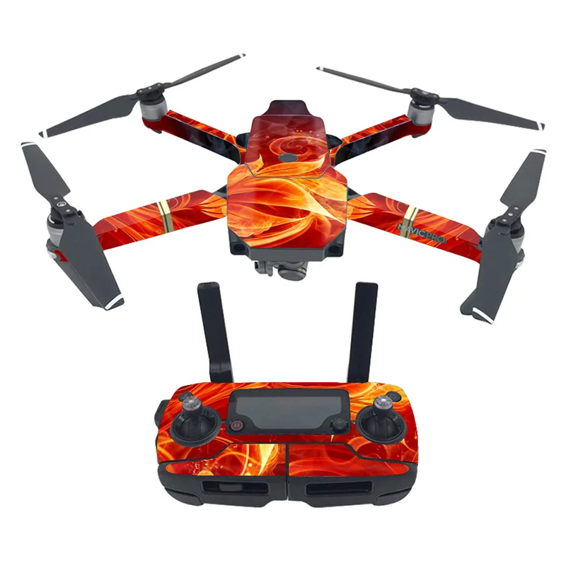 TN-Mav icPro-0095 Поставка с фабрики крутые игровые наклейки для DJI Mavic Pro Аксессуары покрытие полный корпус кожи обертывание водонепроницаемый - Цвет: TN-Mav icPro-0095