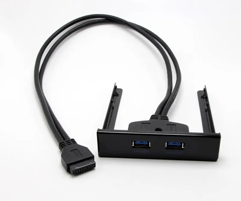 Сверхскоростная передняя панель с разъемом 3 5 &quot 20 контактный 2 портовый USB 0