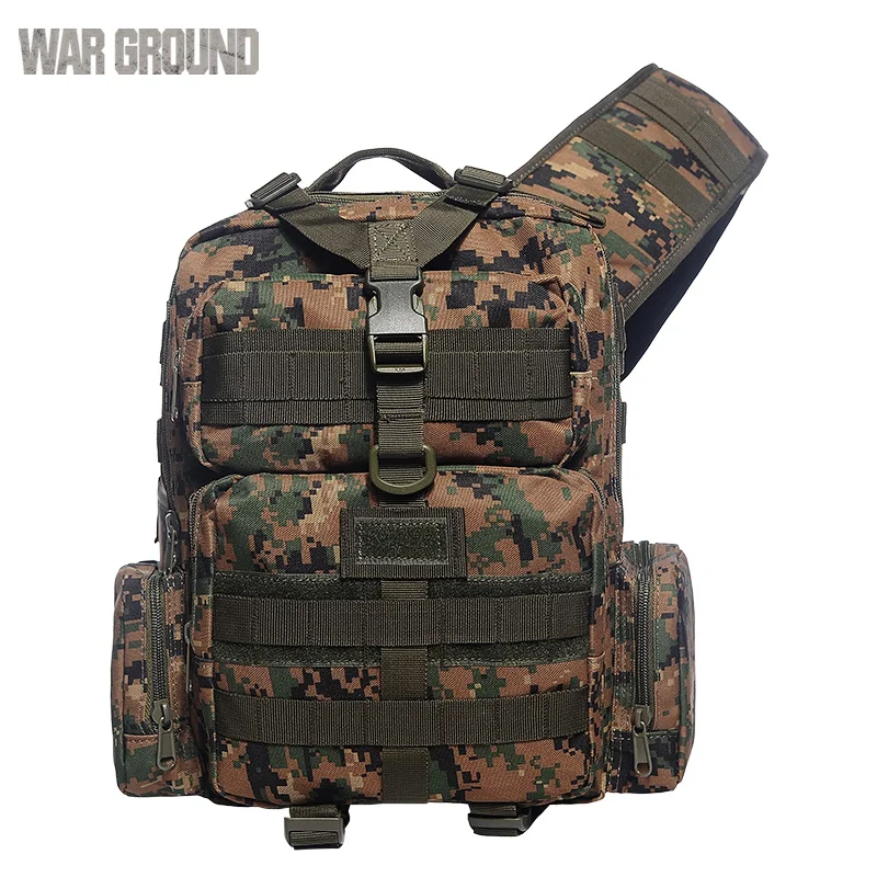 Тактическая нагрудная Сумка многофункциональная сумка через плечо Повседневная