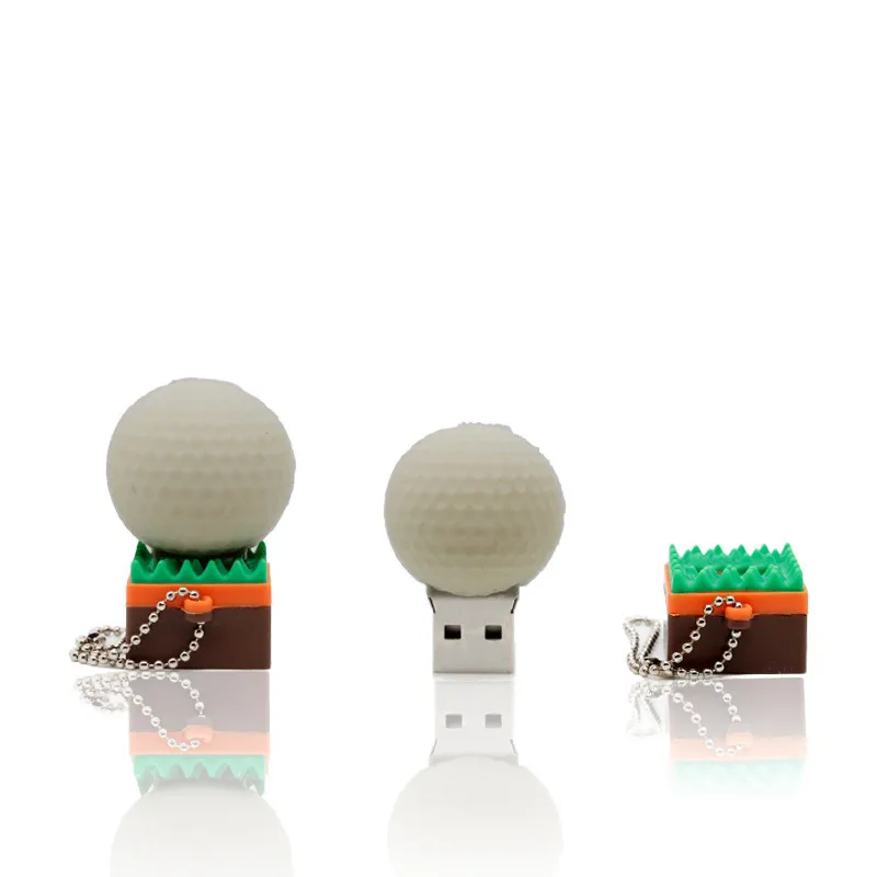 Мультфильм спортивные мячи серии USB флэш-накопитель теннисная ручка привод
