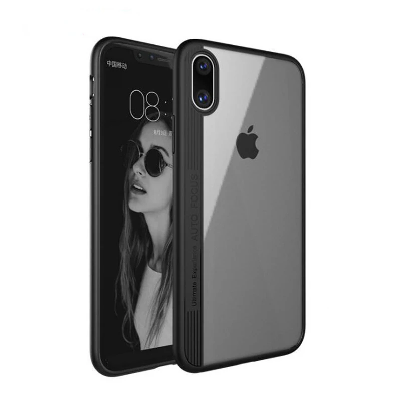Для iphone x X чехол MOFI original мягкий силиконовый край для Edition Обложка Черный apple х |