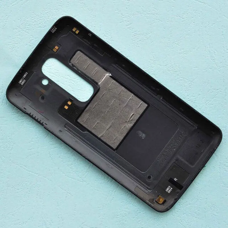 BINYEAE Пластиковая Крышка батарейного отсека для LG G2 D802 задняя крышка корпуса Дверь с NFC антенной G2 D802 запасная часть мобильного телефона