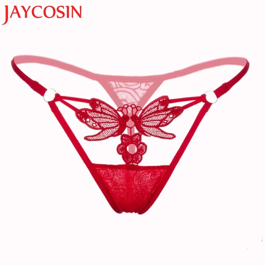 JAYCOSIN 2018 женское сексуальное кружевное нижнее белье с низкой талией стринги