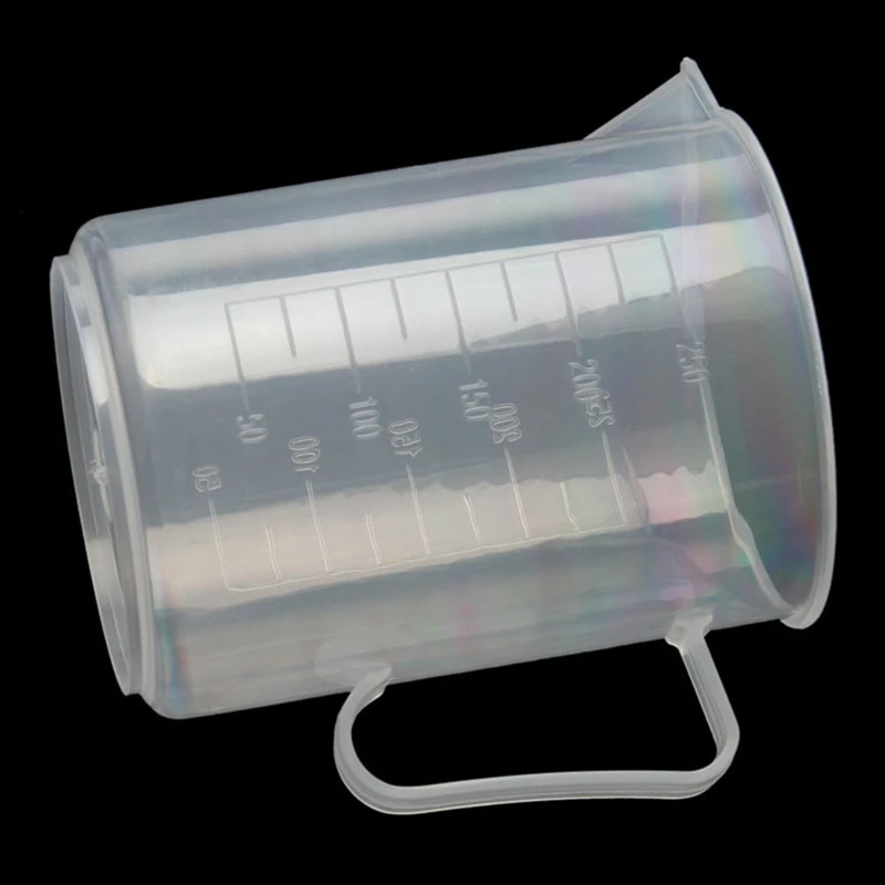 Plastic translucent measuring cup 250ml500ml1000ml optional | Дом и сад
