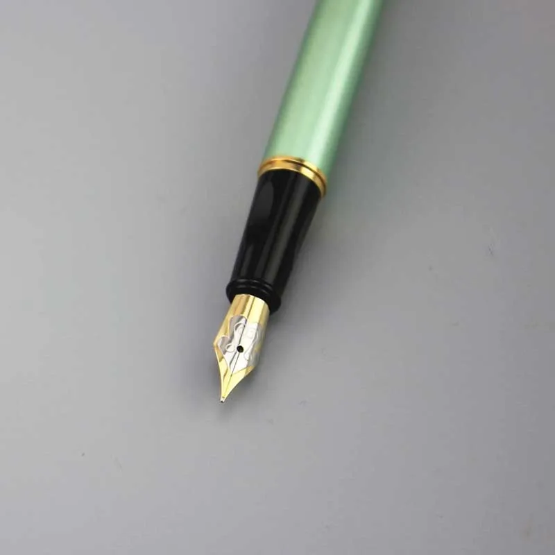 

male female DKW fountain pen High quality metal pens business gift father gift luxury caneta with 5pcs ink sac 053
