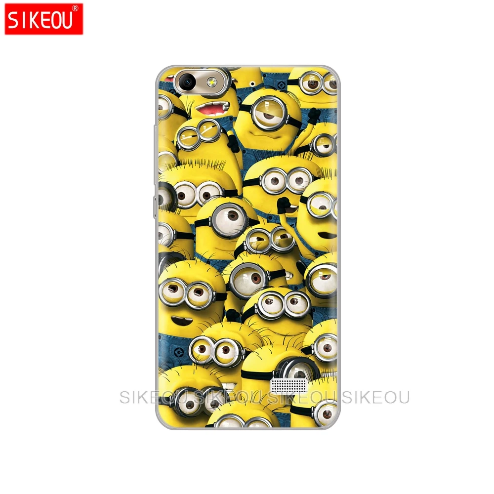 51915 Силиконовый чехол для huawei honor 4C, чехол для телефона honor 4 c caque funda, сумка для мобильного телефона, мягкий ТПУ, полностью 360, защитные чехлы - Цвет: 51915