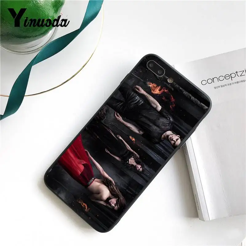 Чехол Yinuoda для iPhone 7 6 X Дневники вампира замечательный популярный чехол телефона 6S