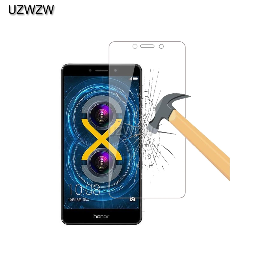 2 шт 9H Премиум Закаленное стекло для huawei Honor 6X Закаленное стекло Защитная пленка для экрана для Honor 6X
