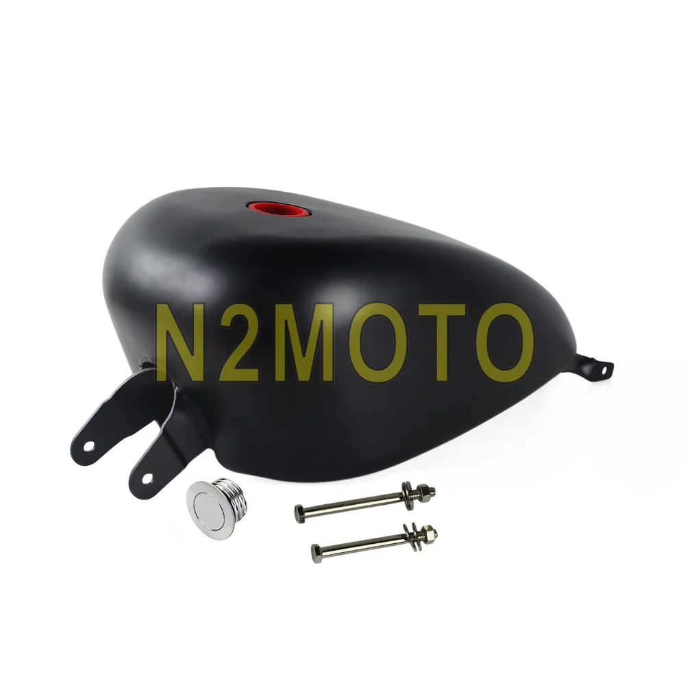 Черный топливный бак для мотоциклов 3 галлонов EFI масляный 2007-2017 Harley Sportster XL XL1200 XL883