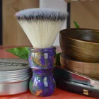 DSCOSMETIC Galaxy 24 мм Новый flat top помазок синтетические волосы помазок konts для человека влажного бритья