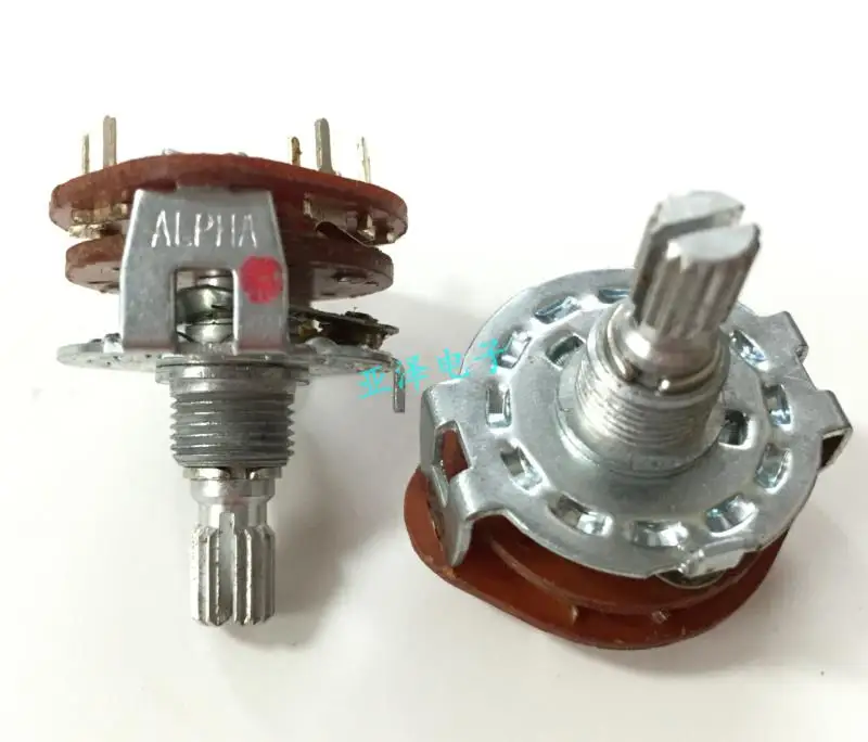 2 шт./лот Тайвань ALPHA Alfa SR2512F поворотный ленточный переключатель ножа 4 оси