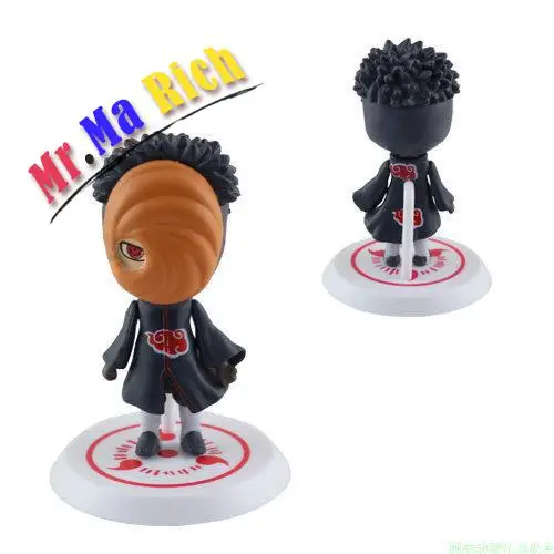 6 шт./лот Q Edition Рисунок аниме Наруто набор Коллекция ПВХ Экшн фигурки Brinquedos модель