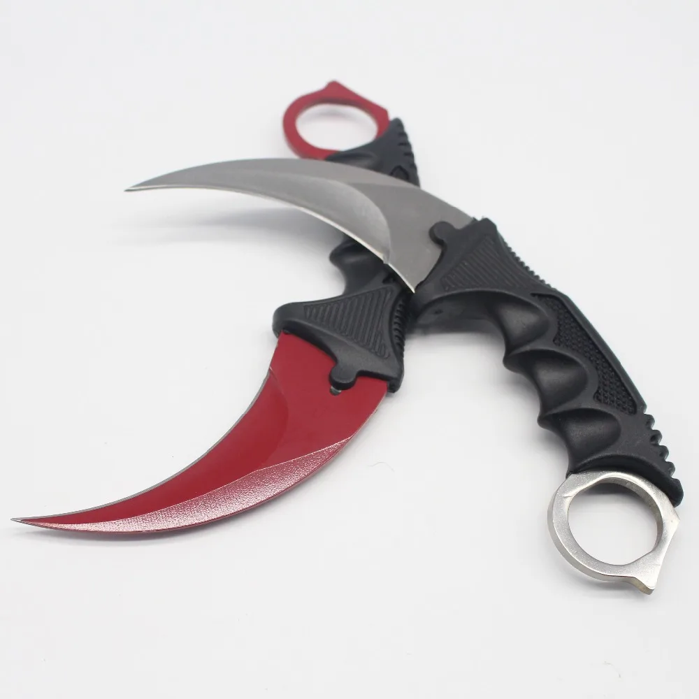 Karambit Couteau CS GO Counter Strike Couteaux de Chasse Survie Camping Outils Herramientas | Инструменты