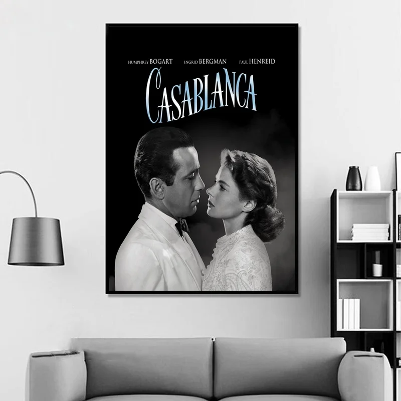 Casablanca винтажный постер из фильма настенная живопись на холсте домашний декор для