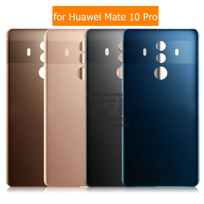 Задняя крышка батарейного отсека для Huawei Mate 10 Pro задняя корпуса стеклянная