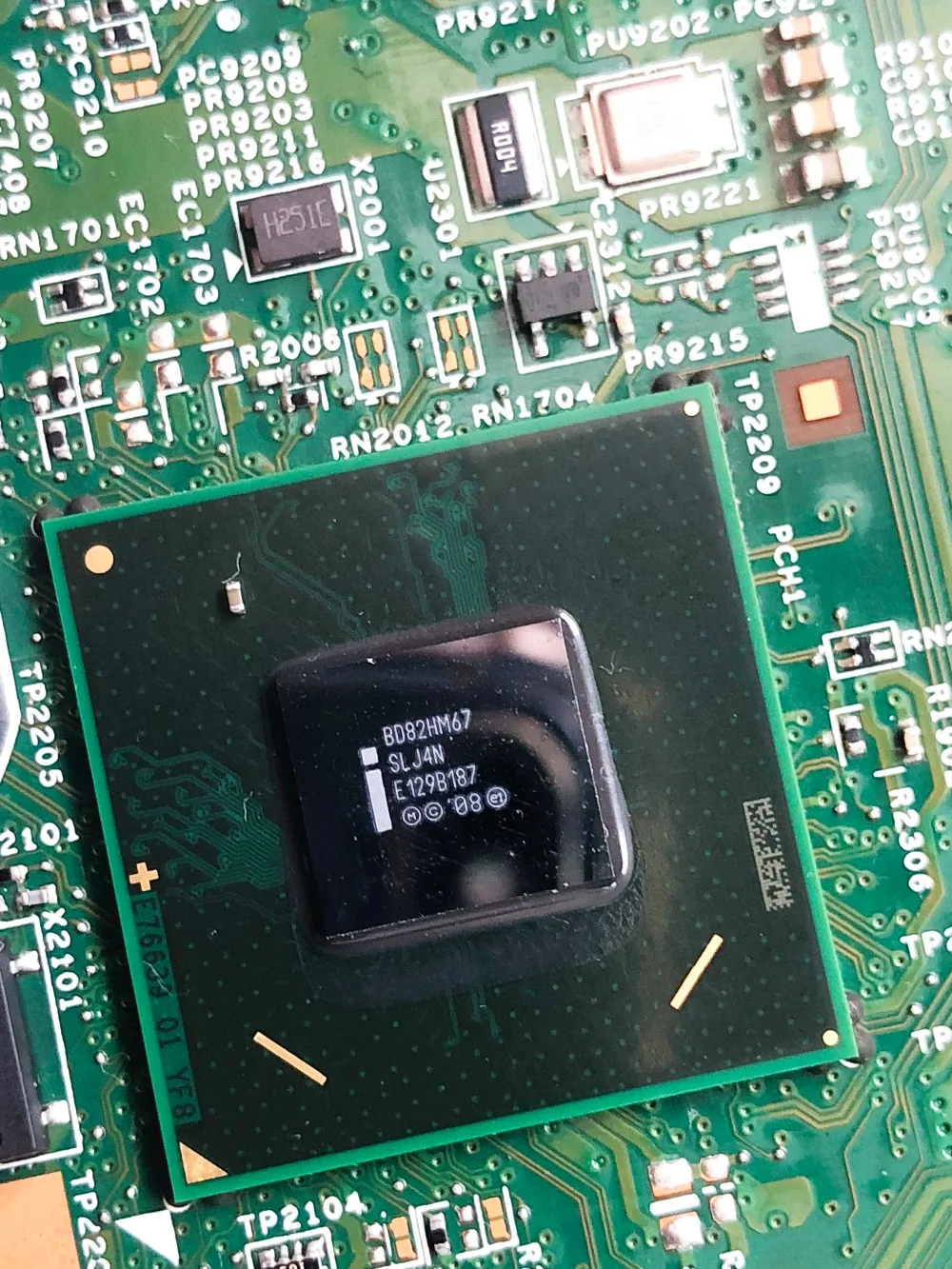 Оригинальный Для DELL N5110 Материнская плата ноутбука HM67 GT525M 1 ГБ CN-0J2WW8 0J2WW8