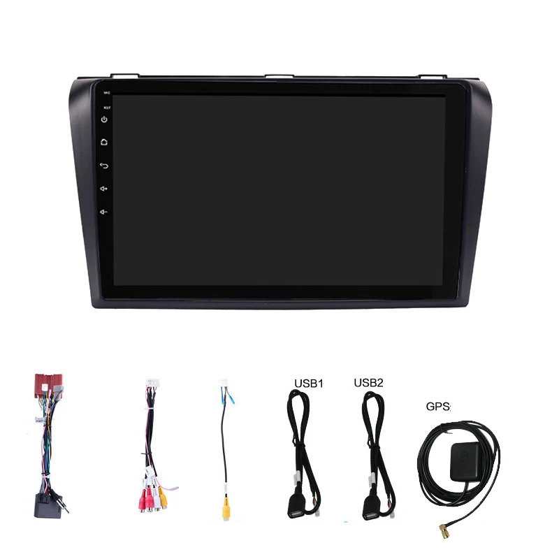 Android 8 1 Автомобильный мультимедийный dvd плеер для Mazda 3 2004 2013 с автомобильным GPS