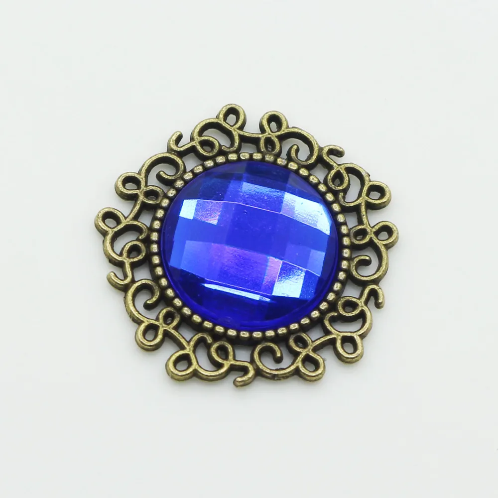 10 шт. круглые кристаллические пуговицы в стиле ретро 23 мм|crystal buttons|decorative bucklebuttons