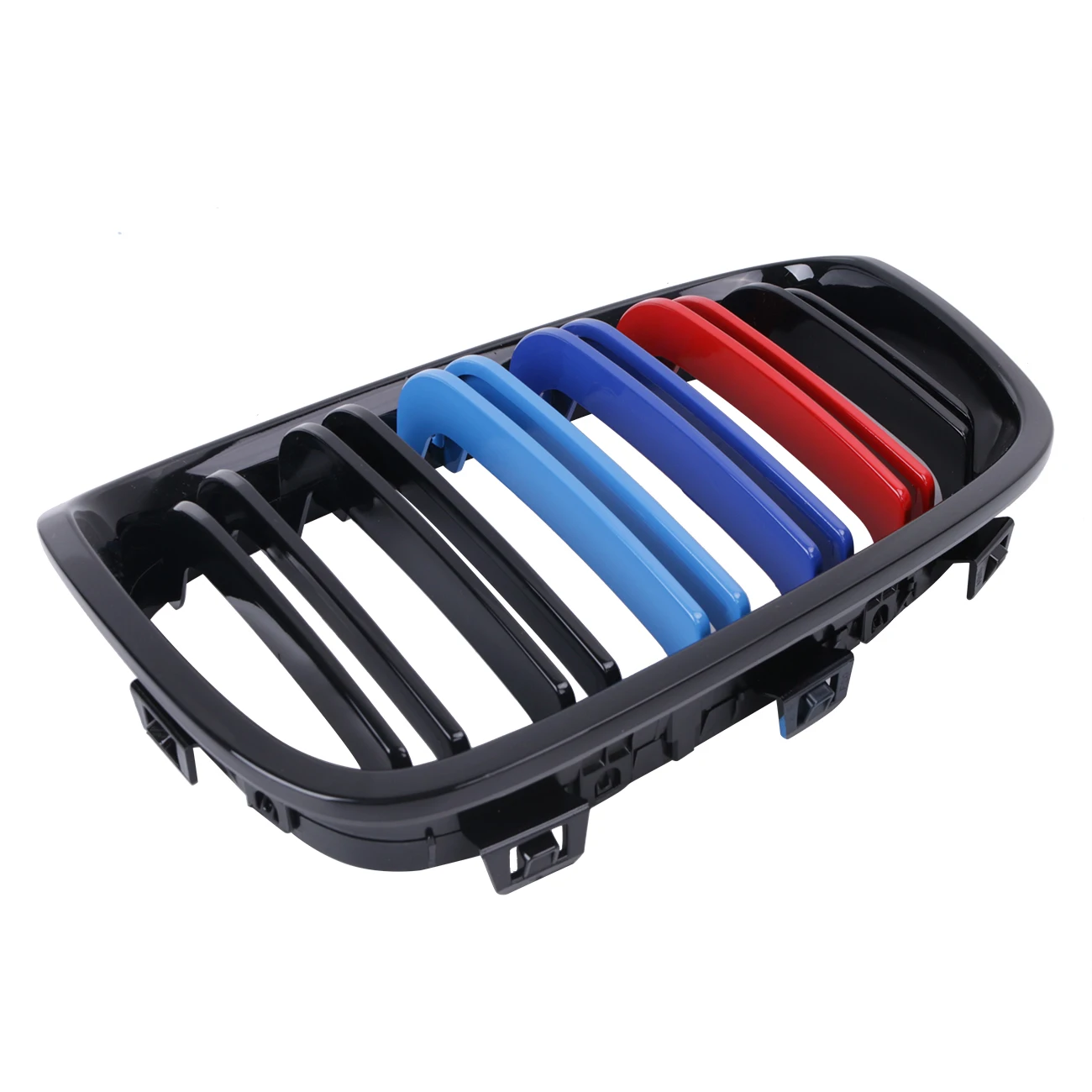 M-Color Двойная Передняя решетка грили для почек BMW F20 F21 M Sport 118i 120i 125i 2010-2014 глянцевый