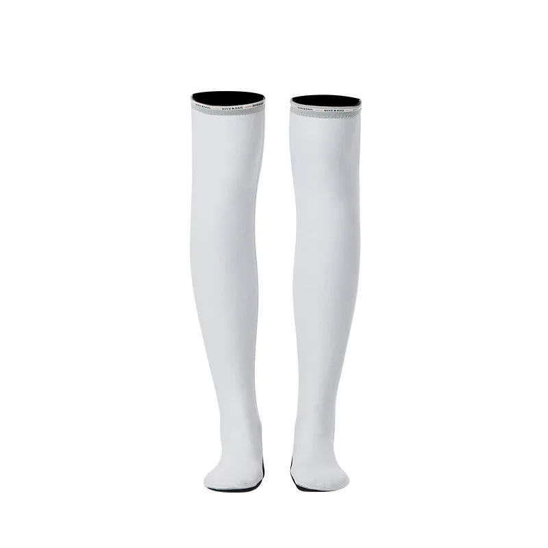 White stocking DIVE& SAIL, новинка 1,5 мм, бикини, гидрокостюм с защитой от ультрафиолета, с длинным рукавом, костюм для дайвинга, купальный костюм, для серфинга, подводного плавания, чулки для женщин - Цвет: White stocking
