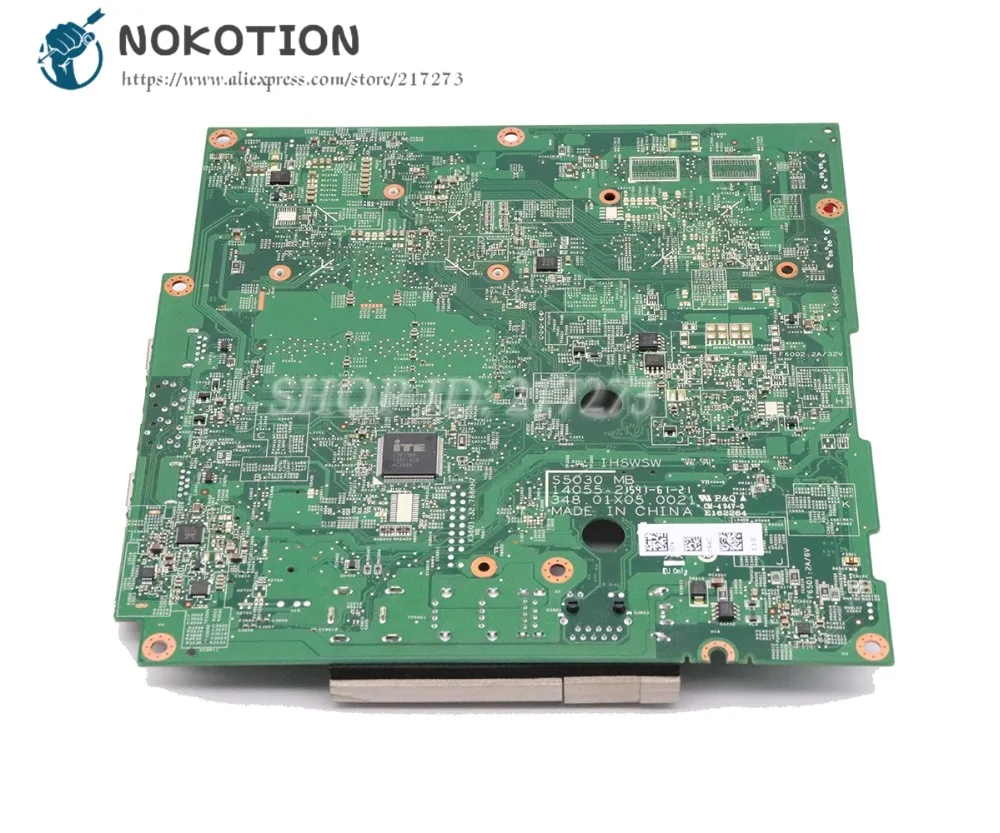 NOKOTION 5B20K70170 S5030 MB 14055-2 348,01X05,0021 для lenovo C50-30 все-в-одном материнская плата AIO SR24B 3825U Процессор