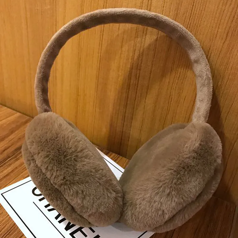 Новинка 2019 наушники для женщин теплые плюшевые женские зимние аксессуары из