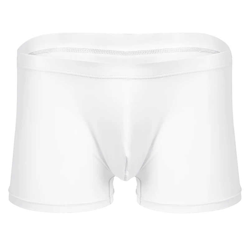 Сексуальное мужское нижнее белье iEFiEL боксеры из ледяного шелка шорты джоки