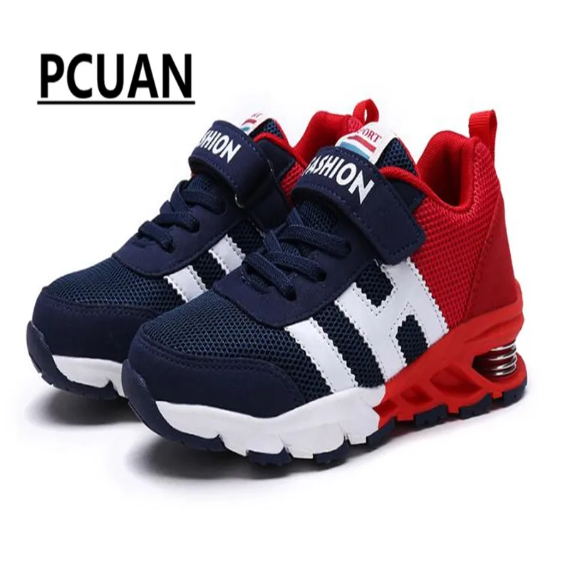 Новинка 2018 мужская повседневная обувь с дышащей сеткой нескользящая детская