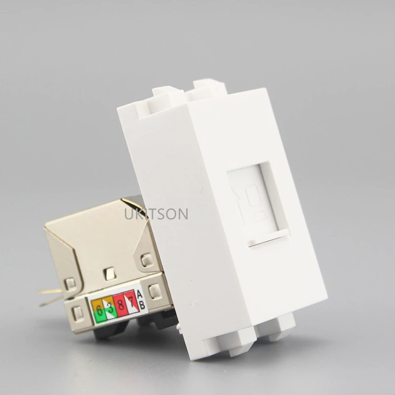 Щит CAT6 RJ45 модули UTP разъем Gigabit LAN подходит для 86 118 настенная панель