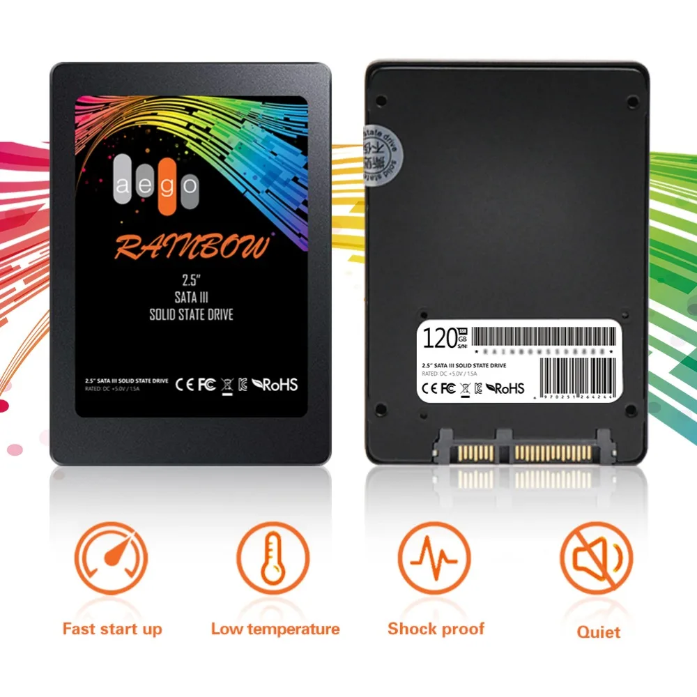 SSD SATA3 2,5 дюймов 120 Гб жесткий диск HD HDD напрямую с фабрики бренда AEGO