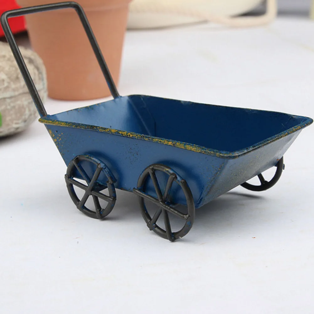 Новые мини-тележки миниатюрные тележки сказочный сад ремесло домашний декор