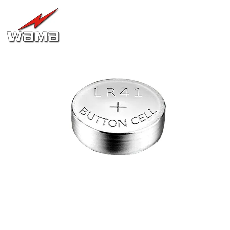 10 шт./лот Wama AG3 1,5 V батарейка для часов LR41 192 L736 392 щелочные батареи красочные лампы светильник Прямая поставка