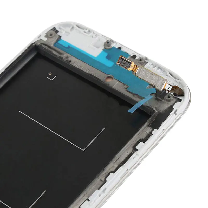 10 шт. ЖК-дисплей для samsung Galaxy S4 GT-I9505 I9500 I9505 i337 сенсорный экран дигитайзер регулировка яркости в сборе с рамкой