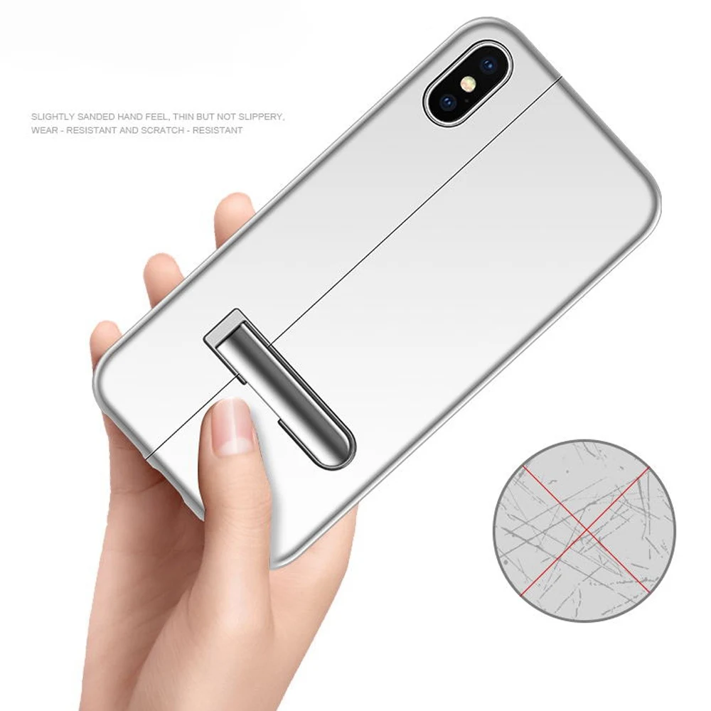 KISSCASE роскошный Магнитный ТПУ защитный чехол для iPhone 7 8 6 X XR XS простые чехлы Max Plus Capa