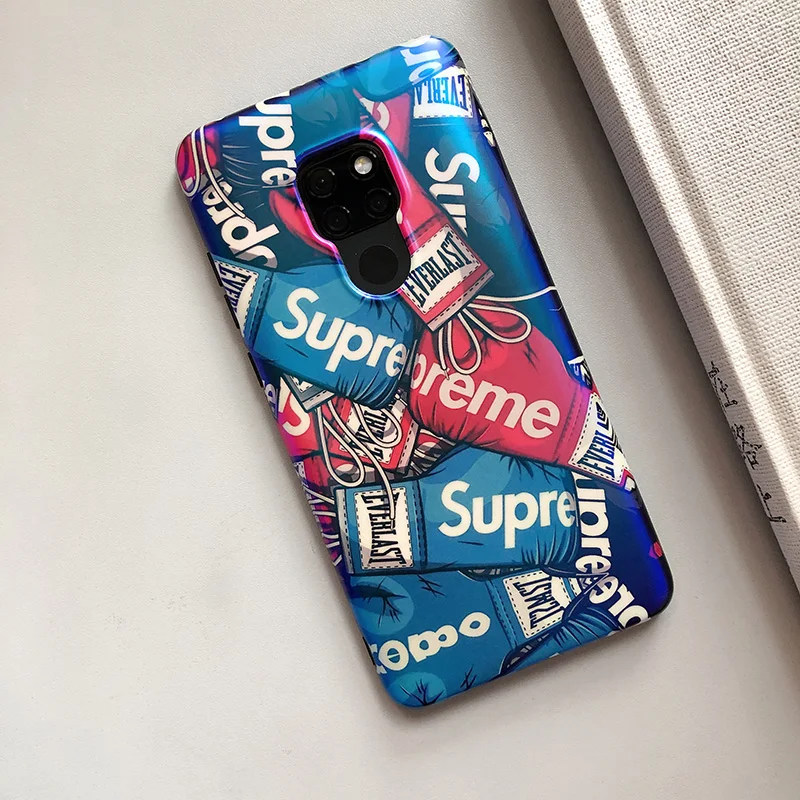 Мягкий чехол Huawei Mate 20 Pro Модный для Spreme Patern дизайнерский с принтом |