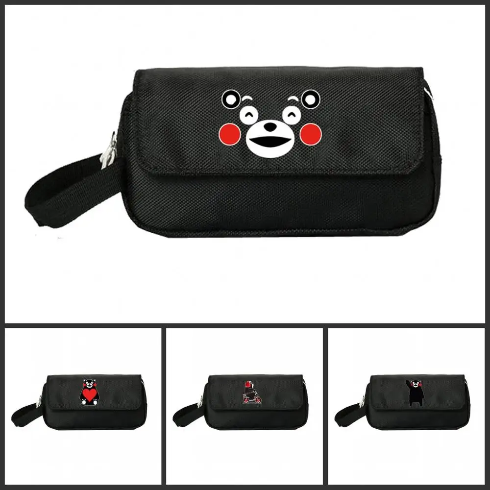 Чехол для карандаша Kumamon женский косметический сумка макияжа девочек