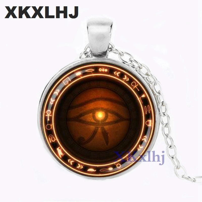 XKXLHJ Horus Eye ожерелье волшебное Rune Evil Jewelry |