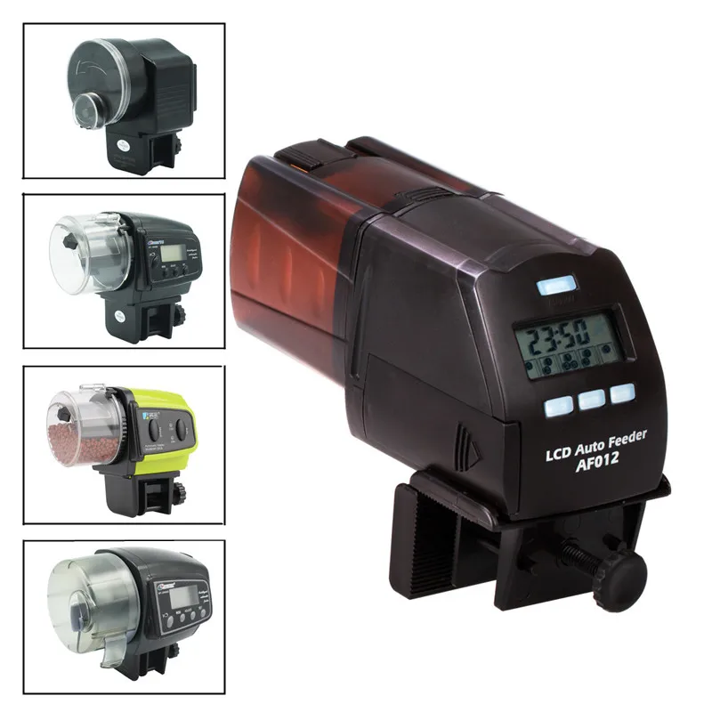 5 видов стилей регулируемый выход Автоматический фидер для рыб аквариум