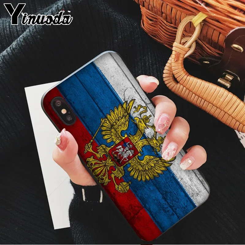 Yinuoda Armenia российский флаг эмблема герб чехол для телефона Fundas iPhone 6S 6plus 7 7plus 8 8Plus X Xs