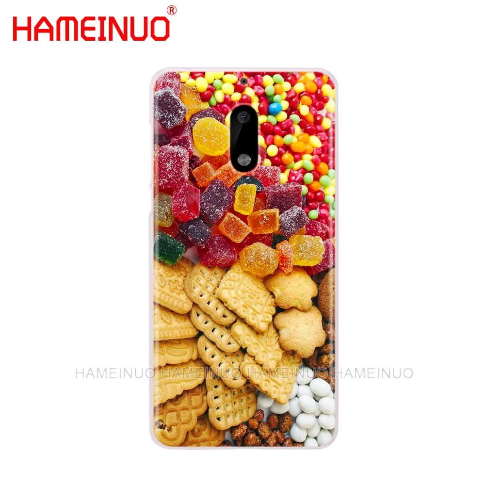 HAMEINUO чехол для телефона с изображением пищи печенья шоколада мяса Nokia 9 8 7 6 5 3 Lumia 630