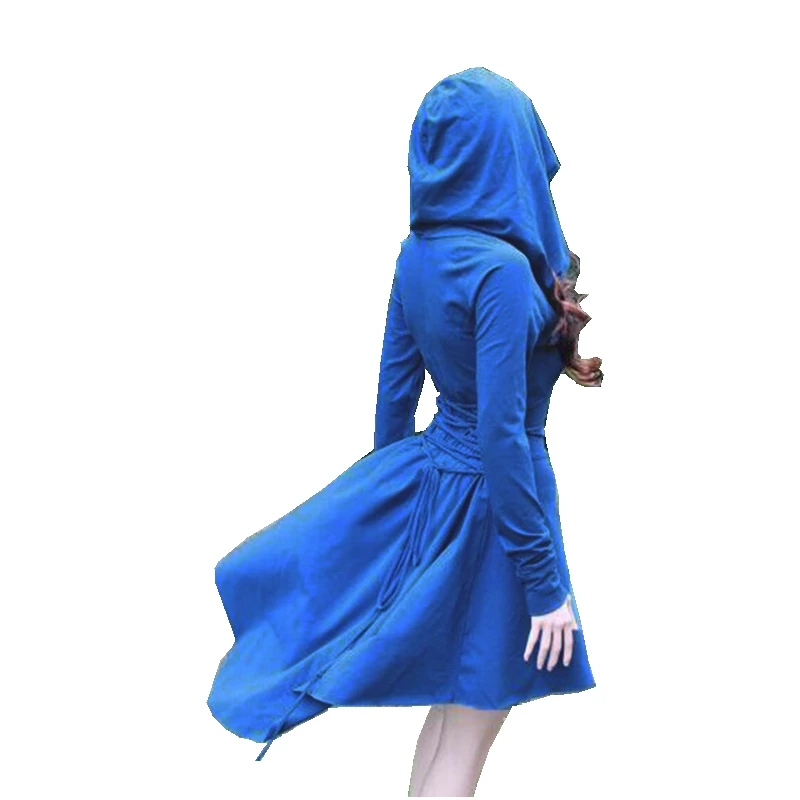 Женское винтажное платье средней длины с длинным рукавом и асимметричным