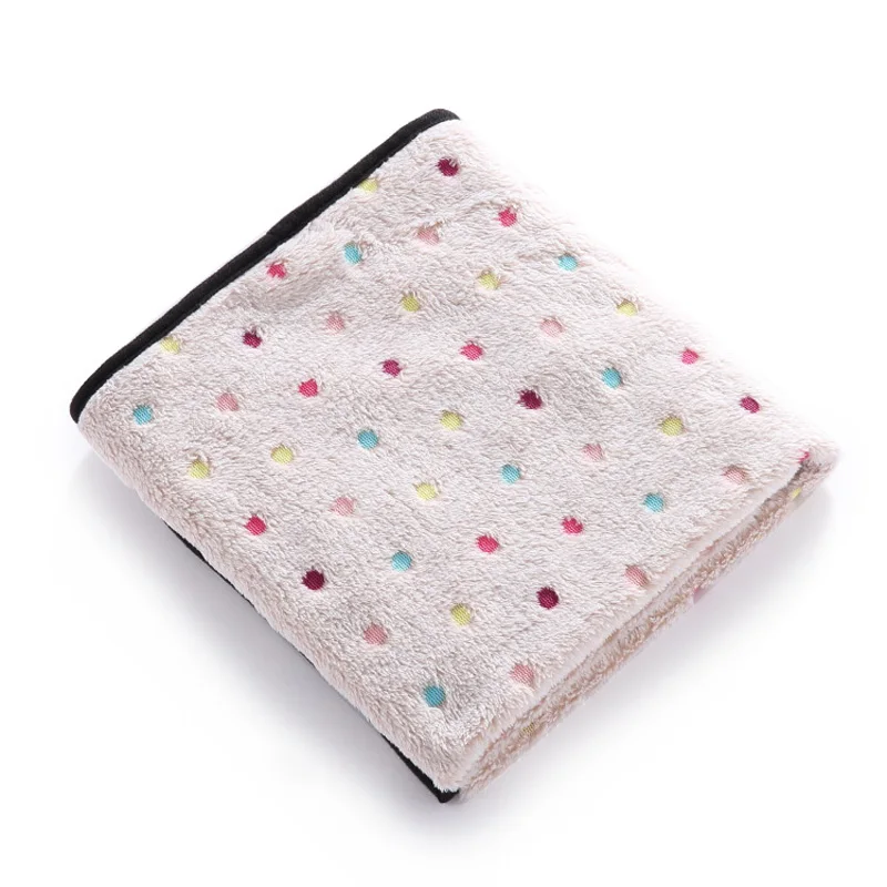 Мягкое одеяло для домашних животных дышащий коврик в горошек кошек и собак