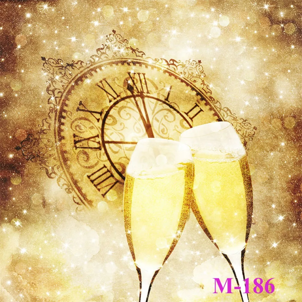 Бесшовный фон для фотосъемки из полиэстера с блестками шампанского|Фон