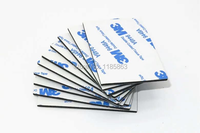 Двусторонняя черная лента из пенопласта 3 м прочная крепежная прямоугольная