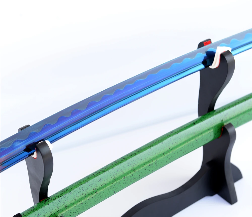 Мечи Брэндона фиолетовые синие острые лезвия японская катана 1060 углеродистая