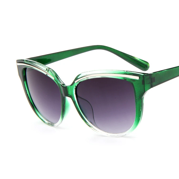 Oculos de sol feminino женские брендовые Модные солнцезащитные очки кошачий глаз рамка