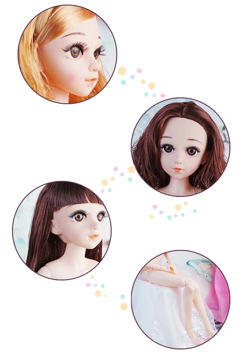 Новинка, 15 подвижных шарнирных кукол BJD, 1/3, 60 см, женская обнаженная кукла, тело девушки, с обувью, аксессуары, куклы, игрушки для девочек
